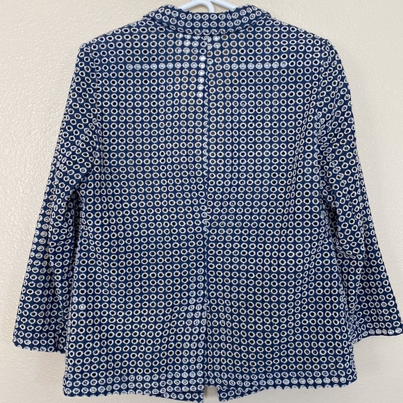 CHICO’S| Eyelet Blazer - Picture 8 of 11
